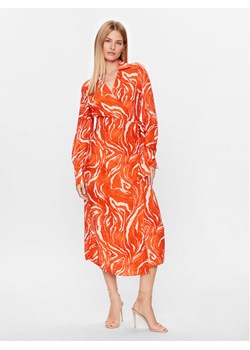Selected Femme Sukienka 16089030 Pomarańczowy Regular Fit ze sklepu MODIVO w kategorii Sukienki - zdjęcie 181084754