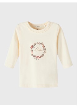 NAME IT Bluzka 13210028 Écru Regular Fit ze sklepu MODIVO w kategorii Kaftaniki i bluzki - zdjęcie 181084802