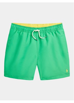 Polo Ralph Lauren Szorty kąpielowe 323934463003 Zielony Regular Fit ze sklepu MODIVO w kategorii Kąpielówki chłopięce - zdjęcie 181084833