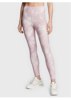 Wrangler Legginsy Compression WA2M1416H 112324348 Różowy Slim Fit ze sklepu MODIVO w kategorii Spodnie damskie - zdjęcie 181084884