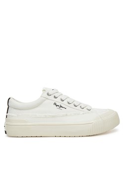 Pepe Jeans Tenisówki Ben Fresh W PLS31589 Biały ze sklepu MODIVO w kategorii Trampki damskie - zdjęcie 181084921