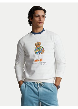 Polo Ralph Lauren Bluza 710853308032 Biały Regular Fit ze sklepu MODIVO w kategorii Bluzy męskie - zdjęcie 181084972