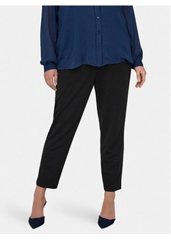 ONLY Carmakoma Chinosy Peach 15312306 Czarny Slim Fit ze sklepu MODIVO w kategorii Spodnie damskie - zdjęcie 181084983