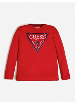 Guess Bluzka L84I29 K8HM0 Czerwony Regular Fit ze sklepu MODIVO w kategorii T-shirty chłopięce - zdjęcie 181085061