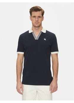 Richmond X Polo UMP25168PO Granatowy Regular Fit ze sklepu MODIVO w kategorii T-shirty męskie - zdjęcie 181085124