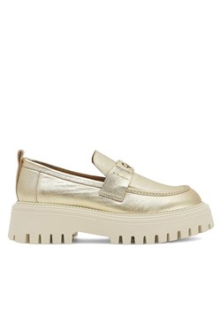 Eva Minge Loafersy SARAH-8049 Złoty ze sklepu MODIVO w kategorii Mokasyny damskie - zdjęcie 181085140