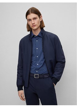 Boss Kurtka bomber P-Cordovan 50493682 Granatowy Regular Fit ze sklepu MODIVO w kategorii Kurtki męskie - zdjęcie 181085173