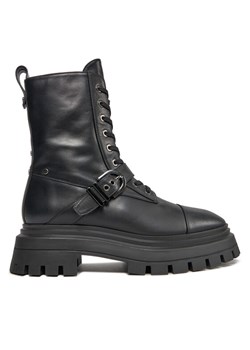 Stuart Weitzman Trapery Maverick Bedford Bte SF022 Czarny ze sklepu MODIVO w kategorii Workery damskie - zdjęcie 181085190