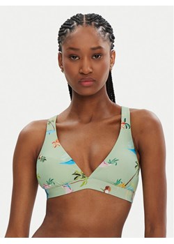 Seafolly Góra od bikini Isla Palm 31514MF216 Zielony ze sklepu MODIVO w kategorii Stroje kąpielowe - zdjęcie 181085202