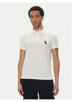 Aeronautica Militare Polo 251PO1857J680 Biały Regular Fit ze sklepu MODIVO w kategorii T-shirty męskie - zdjęcie 181085333