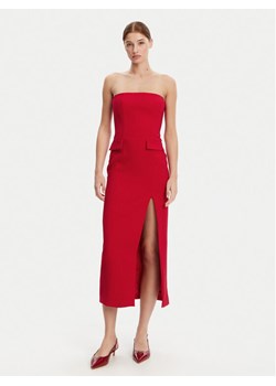 BARDOT Sukienka koktajlowa 59728DB Czerwony Slim Fit ze sklepu MODIVO w kategorii Sukienki - zdjęcie 181085353