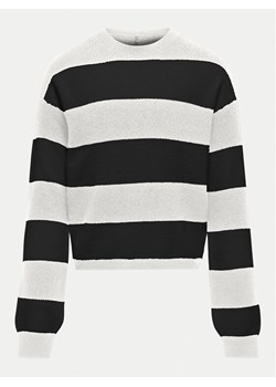 Kids ONLY Sweter Franca 15326339 Czarny Loose Fit ze sklepu MODIVO w kategorii Swetry dziewczęce - zdjęcie 181085382