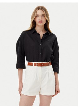 Tommy Hilfiger Koszula WW0WW46169 Czarny Loose Fit ze sklepu MODIVO w kategorii Koszule damskie - zdjęcie 181085420