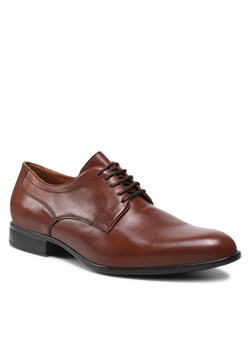 Geox Półbuty U Iacopo C U169GC 00043 C6001 Brązowy ze sklepu MODIVO w kategorii Buty eleganckie męskie - zdjęcie 181085441