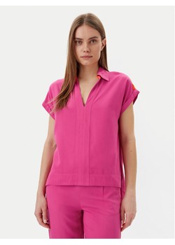 LOLA CASADEMUNT Bluzka LS2515027 Różowy Regular Fit ze sklepu MODIVO w kategorii Bluzki damskie - zdjęcie 181085483
