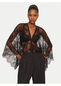 Munthe Body 244100024444 Czarny Relaxed Fit ze sklepu MODIVO w kategorii Bluzki damskie - zdjęcie 181085493