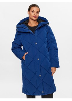 Didriksons Kurtka zimowa Torun 504377 Granatowy Relaxed Fit ze sklepu MODIVO w kategorii Kurtki damskie - zdjęcie 181085632