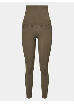 Reebok Legginsy Lux Maternity IM4064 Zielony Fitted Fit ze sklepu MODIVO w kategorii Spodnie damskie - zdjęcie 181085670