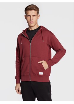 Solid Bluza 21107421 Bordowy Regular Fit ze sklepu MODIVO w kategorii Bluzy męskie - zdjęcie 181085742