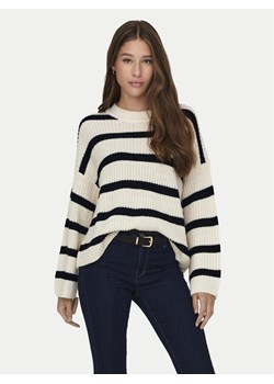 JDY Sweter Justy 15264902 Beżowy Regular Fit ze sklepu MODIVO w kategorii Swetry damskie - zdjęcie 181085781