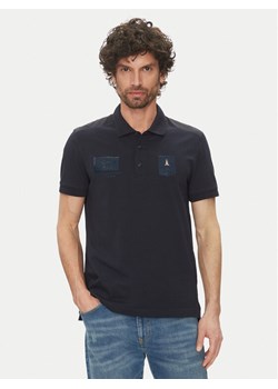 Aeronautica Militare Polo 251PO1854J593 Granatowy Regular Fit ze sklepu MODIVO w kategorii T-shirty męskie - zdjęcie 181085820