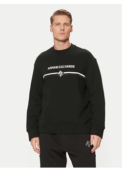 Armani Exchange Bluza XM000226 AF12656 UB001 Czarny Regular Fit ze sklepu MODIVO w kategorii Bluzy męskie - zdjęcie 181085822