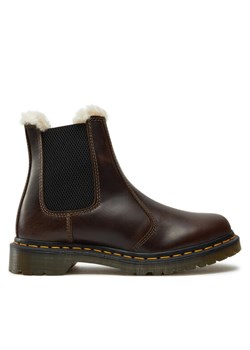Dr. Martens Botki 2976 Leonore 32016777 Brązowy ze sklepu MODIVO w kategorii Botki - zdjęcie 181085911