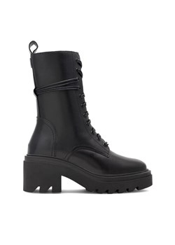 Gino Rossi Botki RST-CIRCLE-01B Czarny ze sklepu MODIVO w kategorii Workery damskie - zdjęcie 181085931