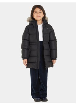 Tommy Hilfiger Kurtka puchowa KG0KG07805 Czarny Regular Fit ze sklepu MODIVO w kategorii Kurtki dziewczęce - zdjęcie 181085960