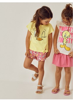 Zippy T-Shirt Looney Tunes ZKGAP0303 23035 Żółty Regular Fit ze sklepu MODIVO w kategorii Bluzki dziewczęce - zdjęcie 181086032