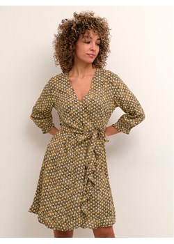 Cream Sukienka codzienna Crtiah Wrap 10611681 Kolorowy Feminine Fit ze sklepu MODIVO w kategorii Sukienki - zdjęcie 181086214