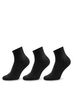Vans Zestaw 3 par niskich skarpet męskich Classic Ankle VN000FV7BLK1 Czarny ze sklepu MODIVO w kategorii Skarpetki męskie - zdjęcie 181086281