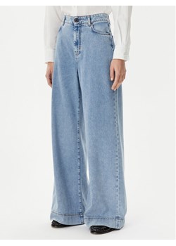 Weekend Max Mara Jeansy Vega 2515181061 Niebieski Wide Leg ze sklepu MODIVO w kategorii Jeansy damskie - zdjęcie 181086311