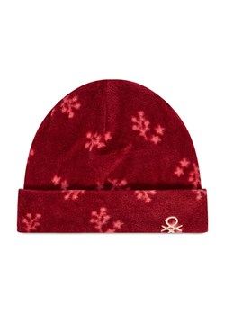 United Colors Of Benetton Czapka Basic Winter Kg 6U87B42EQ Czerwony ze sklepu MODIVO w kategorii Czapki dziecięce - zdjęcie 181086323