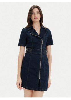 Morgan Sukienka jeansowa 231-RZOE Granatowy Slim Fit ze sklepu MODIVO w kategorii Sukienki - zdjęcie 181086331