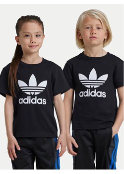 adidas T-Shirt adicolor Trefoil IY2385 Czarny Regular Fit - id: 0000303915650 - marki adidas - 181086370 adidas T-Shirt adicolor Trefoil IY2385 Czarny Regular Fit ze sklepu MODIVO w kategorii Bluzki dziewczęce - zdjęcie 181086370