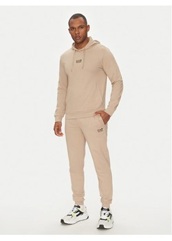 EA7 Emporio Armani Dres 8NPV64 PJVRZ U6155 Beżowy Regular Fit ze sklepu MODIVO w kategorii Dresy męskie - zdjęcie 181086422
