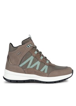 Geox Sneakersy D Braies B Abx D36BEA 011EK C1018 Brązowy ze sklepu MODIVO w kategorii Buty sportowe damskie - zdjęcie 181086563