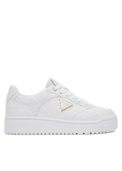 Guess Sneakersy FLJMI6 FAL12 Biały ze sklepu MODIVO w kategorii Buty sportowe damskie - zdjęcie 181086573
