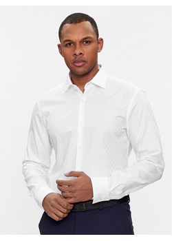 Hugo Koszula Kenno 50508316 Biały Slim Fit ze sklepu MODIVO w kategorii Koszule męskie - zdjęcie 181086652
