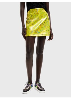 Desigual Spódnica mini Ida 22WWFW01 Żółty Slim Fit ze sklepu MODIVO w kategorii Spódnice - zdjęcie 181086700