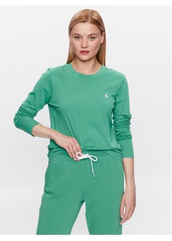 Polo Ralph Lauren Bluzka 211898699011 Zielony Regular Fit ze sklepu MODIVO w kategorii Bluzki damskie - zdjęcie 181086711