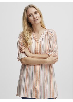 Fransa Tunika 20612010 Kolorowy Relaxed Fit - id: 0000302267453 - marki MODIVO - 181086941 Fransa Tunika 20612010 Kolorowy Relaxed Fit ze sklepu MODIVO w kategorii Bluzki damskie - zdjęcie 181086941