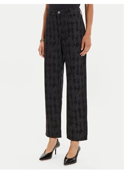 KARL LAGERFELD Jeansy 245W1103 Czarny Straight Fit ze sklepu MODIVO w kategorii Jeansy damskie - zdjęcie 181086963