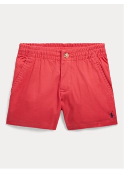 Polo Ralph Lauren Szorty materiałowe 322855350016 Czerwony Regular Fit ze sklepu MODIVO w kategorii Spodenki chłopięce - zdjęcie 181087090