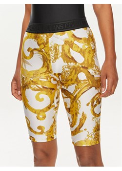 Versace Jeans Couture Kolarki 76HAC106 Biały Skinny Fit ze sklepu MODIVO w kategorii Szorty - zdjęcie 181087211