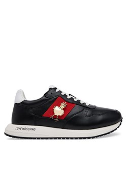 LOVE MOSCHINO Sneakersy JA15373G1MIAL00A Czarny ze sklepu MODIVO w kategorii Buty sportowe damskie - zdjęcie 181087214