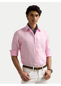 Polo Ralph Lauren Koszula 710968915002 Różowy Slim Fit ze sklepu MODIVO w kategorii Koszule męskie - zdjęcie 181087241
