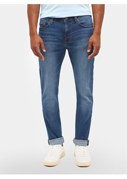 Mustang Jeansy Vegas 1014859 Niebieski Slim Fit ze sklepu MODIVO w kategorii Jeansy męskie - zdjęcie 181087264