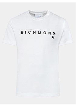 Richmond X T-Shirt Aaron UMP24004TS Biały Regular Fit ze sklepu MODIVO w kategorii T-shirty męskie - zdjęcie 181087394